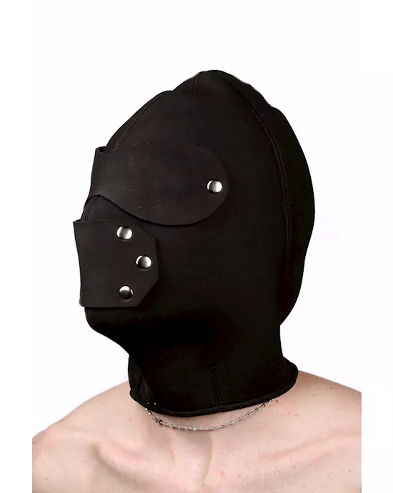 Neoprene Hood with Eye and Mouth Holes- ML