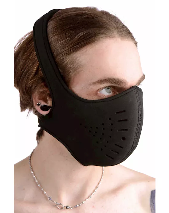 Neoprene Snap On Face Mask