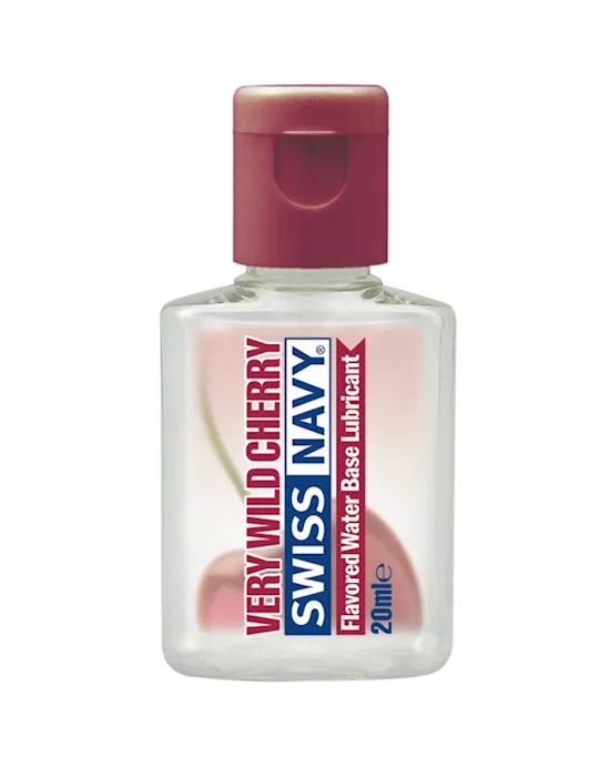 Swiss Navy Very Wild Cherry Lubricant 06oz 20ml