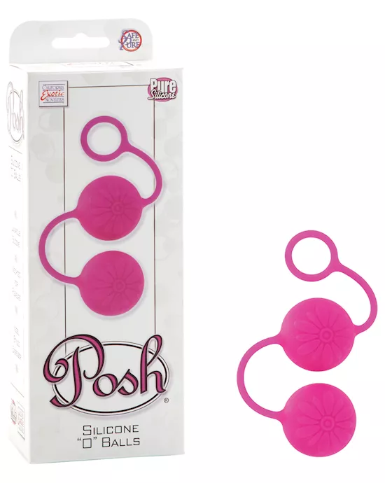 Posh Silicone O Balls