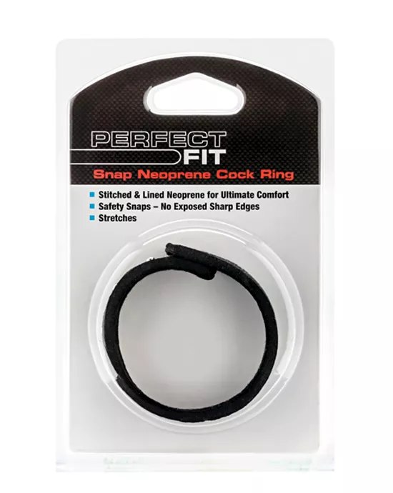 Neoprene Snap Cockrings