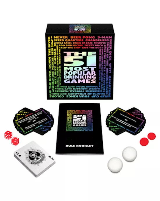 51 Most Popular Drinking Games