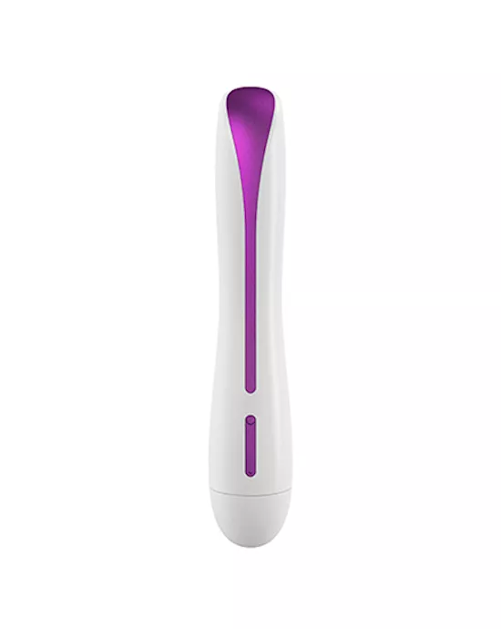 OVO F10 White Metallic Violet Vibrator