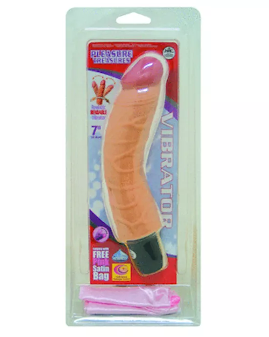Pleasure Treasures Realistic Bendable Vibrator