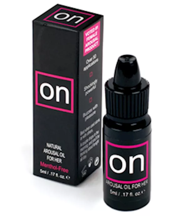 On for Her Arousal Oil 5ml Bottle